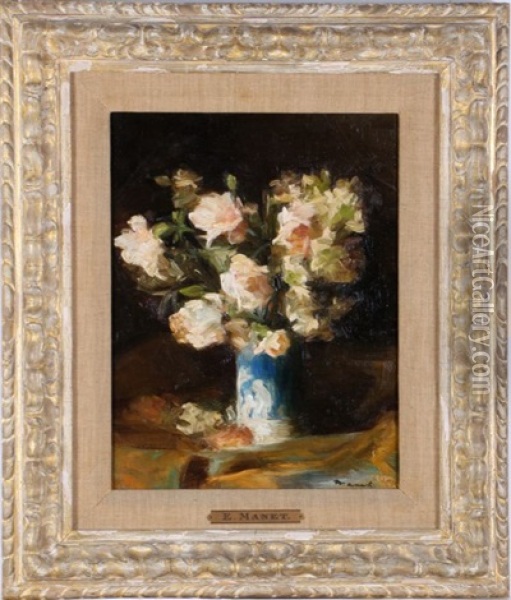 Flowers Oil Painting - Edouard Manet