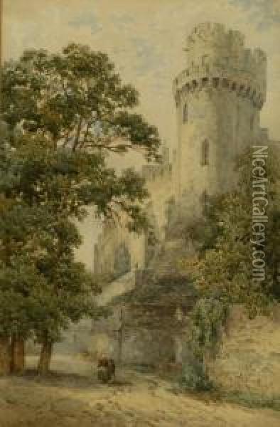 Windsor Castle Oil Painting - Lewis Pinhorn Wood