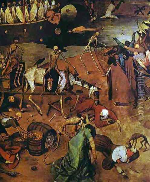 The Triumph of Death (detail 4) Oil Painting - Pieter the Elder Bruegel