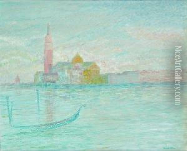 Venise Oil Painting - Andre Barbier