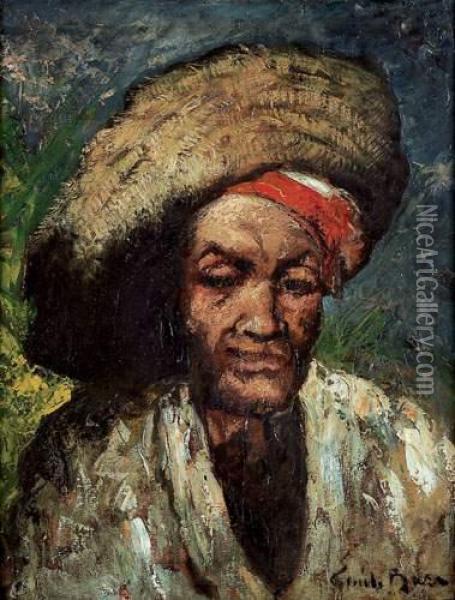 Portrait D'homme Oil Painting - Emile Baes