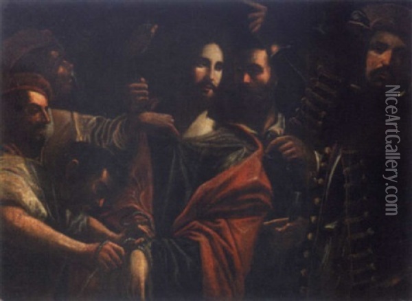 L'arrestation Du Christ Oil Painting - Alonzo Rodriguez