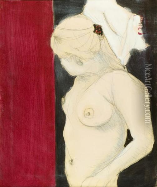 Senza Titolo. Oil Painting - Piero Bora