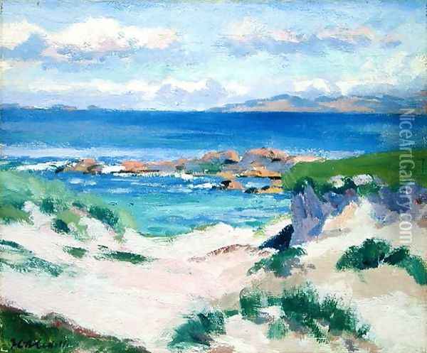 Iona, c.1920s Oil Painting - Francis Campbell Boileau Cadell