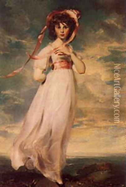 Pinkie (Sarah Barrett Moulton) Oil Painting - Sir Thomas Lawrence