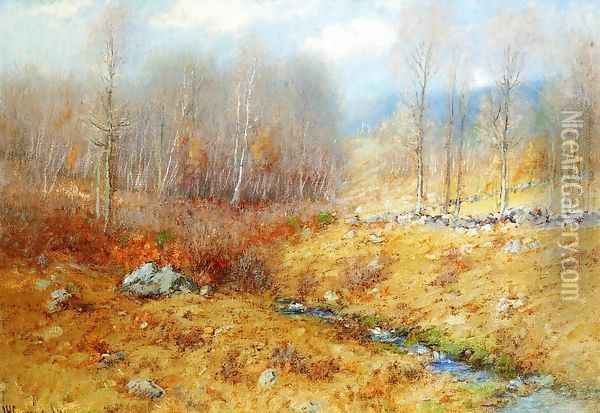 Signs of Spring Oil Painting - Joseph H. Greenwood