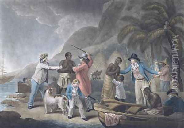 Slave Trade Oil Painting - George Morland