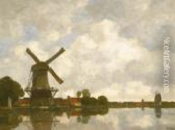 Vizimalom Oil Painting - Gilbert Von Canal