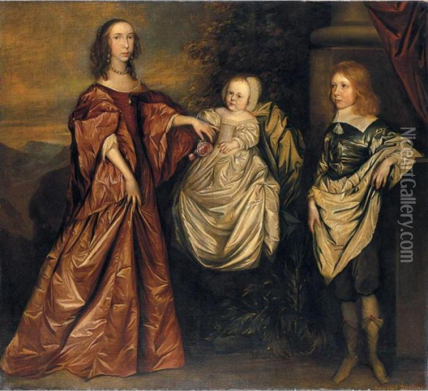 Ritratto Di Famiglia Oil Painting - Sir Anthony Van Dyck