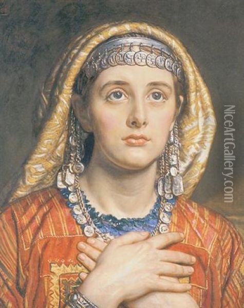 The Bride Of Bethlehem Oil Painting - William Holman Hunt