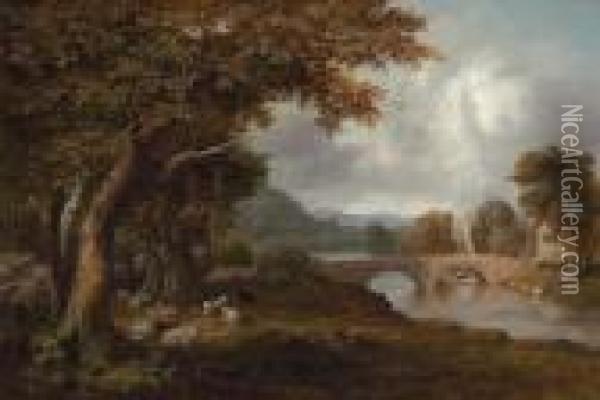 Landscape Oil Painting - George Inness