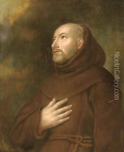 Saint Ignatius Loyola Oil Painting - Bartolome Esteban Murillo