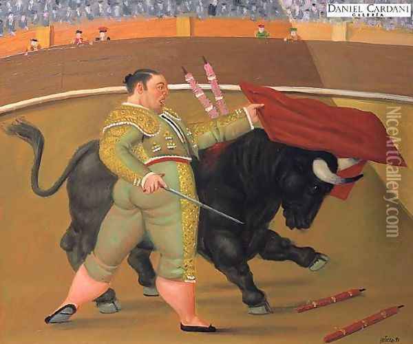 Pase De Pecho Oil Painting - Fernando Botero