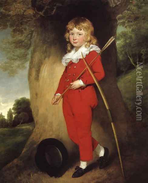 Master Clark Oil Painting - Gilbert Stuart