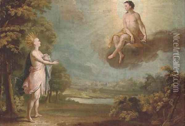 An Allegory of the Americas Oil Painting - Dutch Colonial School