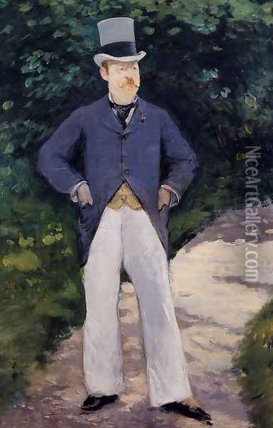 Portrait of Monsieur Brun Oil Painting - Edouard Manet