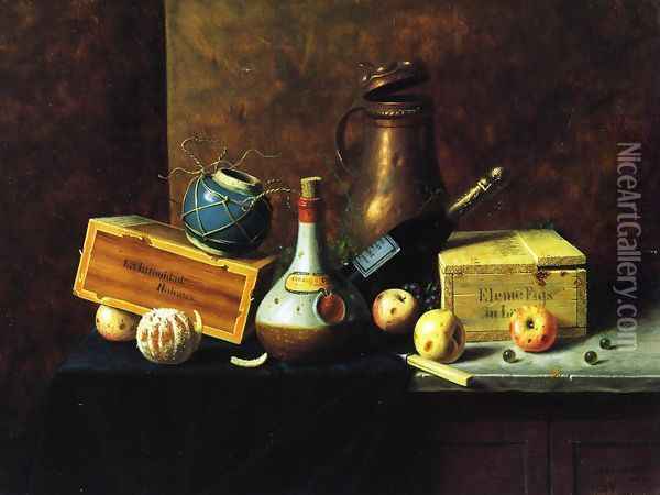 Still Life IV Oil Painting - William Michael Harnett