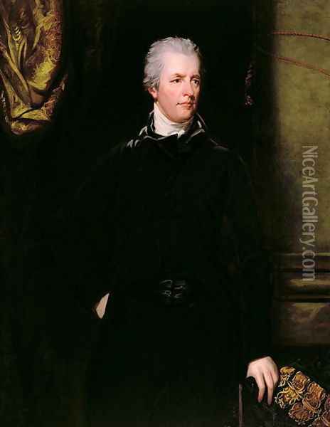Portrait of William Pitt the Younger 1759-1806 Oil Painting - John Hoppner