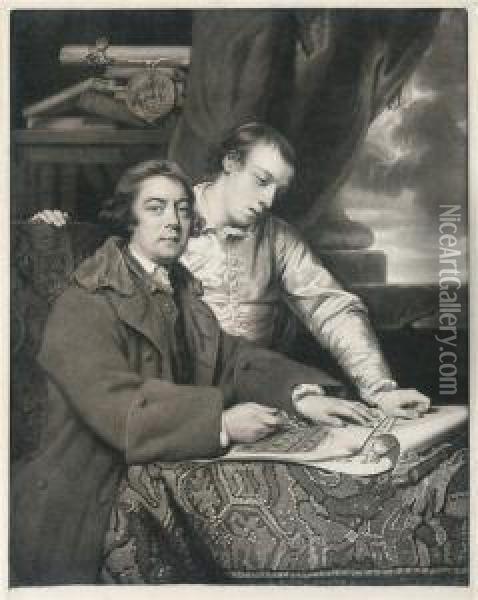 James Paine Sr., And James Paine, Jnr Oil Painting - James Watson
