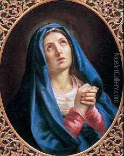 Vergine Addolorata Oil Painting - Pompeo Gerolamo Batoni