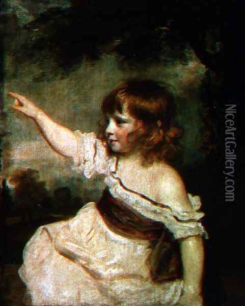 Portrait of Francis George Hare, oldest son of Francis Hare Naylor 1753-1815 1788-9 Oil Painting - Sir Joshua Reynolds