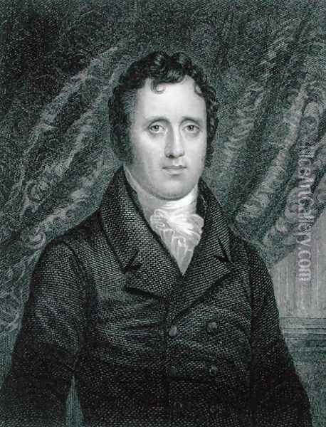 Daniel D Tompkins 1774-1825 Oil Painting - John Wesley Jarvis