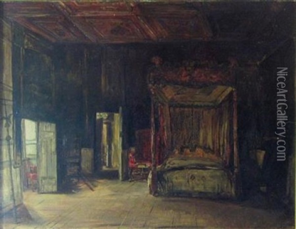 Queen Mary's Bedchamber Oil Painting - Alexander Fraser the Younger