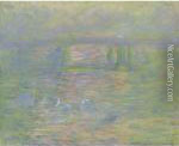 Charing Cross Bridge Oil Painting - Claude Oscar Monet