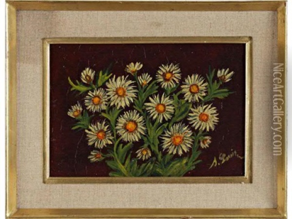 Marguerites Oil Painting - Seraphine Louis