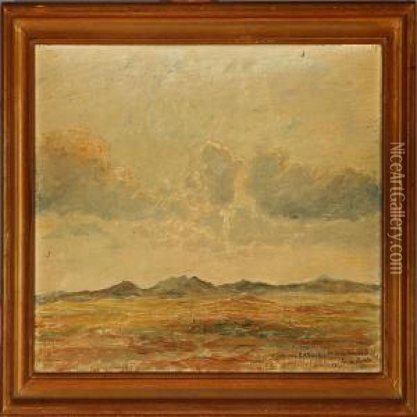 Landscape Oil Painting - Johan Rohde