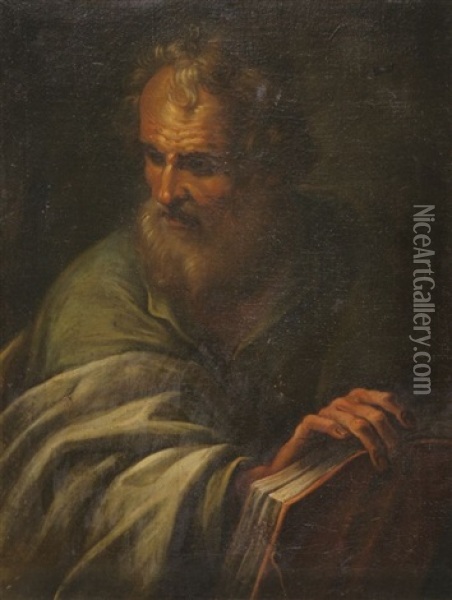 Der Apostel Paulus Oil Painting - Petr Brandl