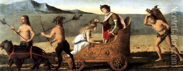 The Marriage of Bacchus and Ariadne Oil Painting - Giovanni Battista Cima da Conegliano