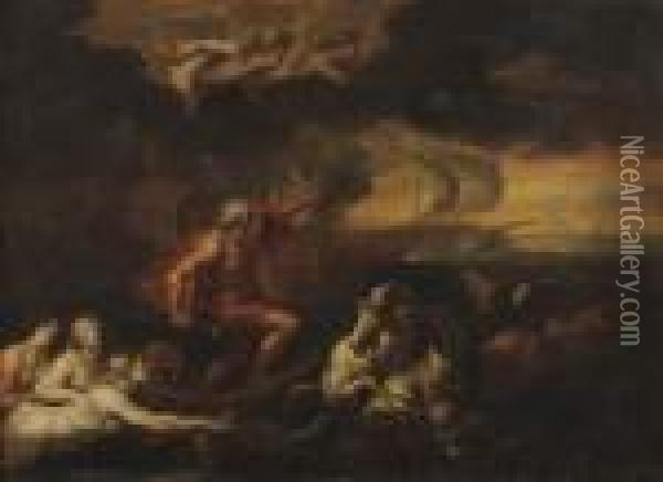 Le Triomphe De Neptune Oil Painting - Peter Paul Rubens