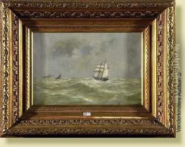 Marine Oil Painting - Romain Steppe