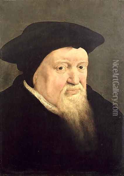 Portrait of Vigilius von Aytta 1566 67 Oil Painting - Frans Pourbus the younger