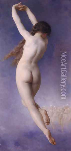 L'Etoile Perdue (The Lost Pleiad) Oil Painting - William-Adolphe Bouguereau