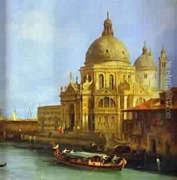 Santa Maria Della Salute Seen From The Grand Canal 1 1730 Oil Painting - (Giovanni Antonio Canal) Canaletto
