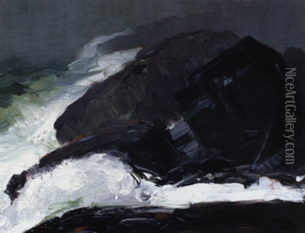 Tang Of The Sea Oil Painting - George Bellows