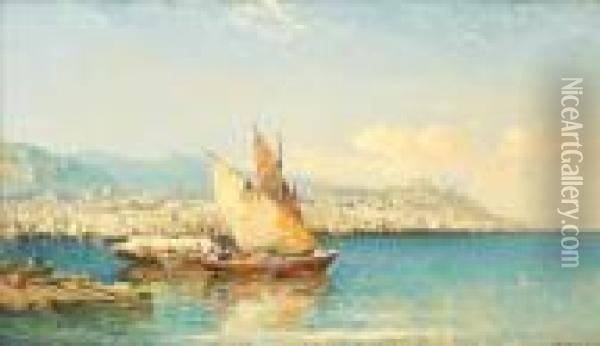 Genoa Oil Painting - Arthur Joseph Meadows