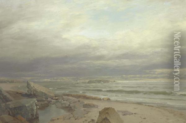 Cape Ann Oil Painting - William Trost Richards