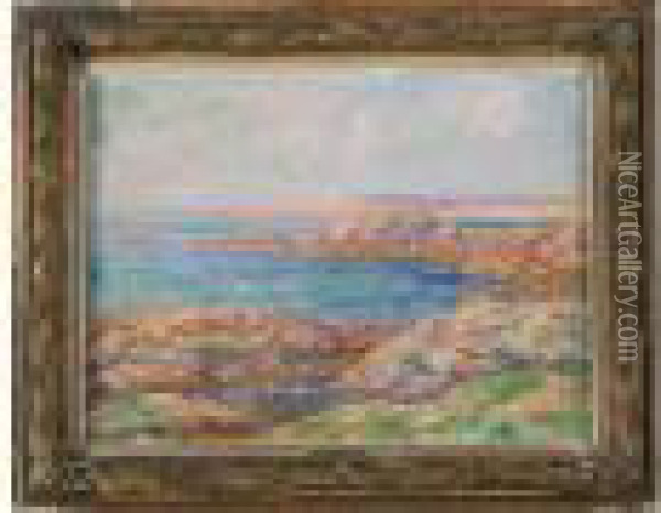matinee D'ete, 1906, Bord De Mer Oil Painting - Henri Moret