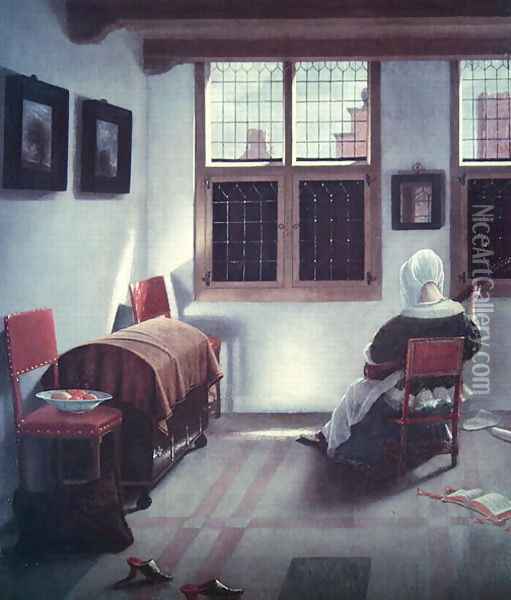 Interior Oil Painting - Jan Janssens