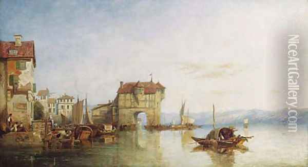Zurich 2 Oil Painting - James Baker Pyne