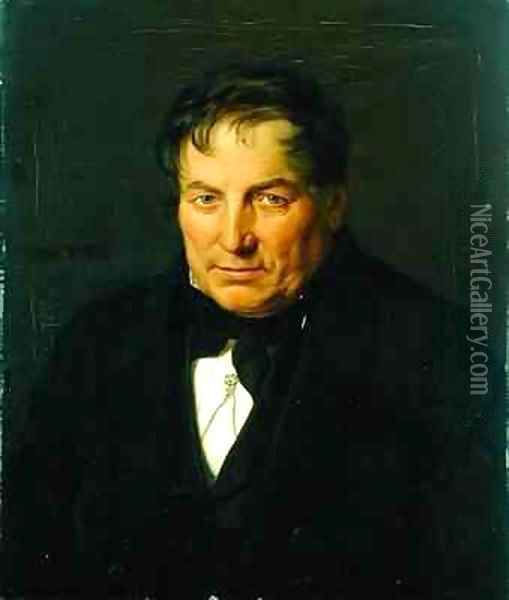 Johann Georg Hackius Oil Painting - Carl Eybe