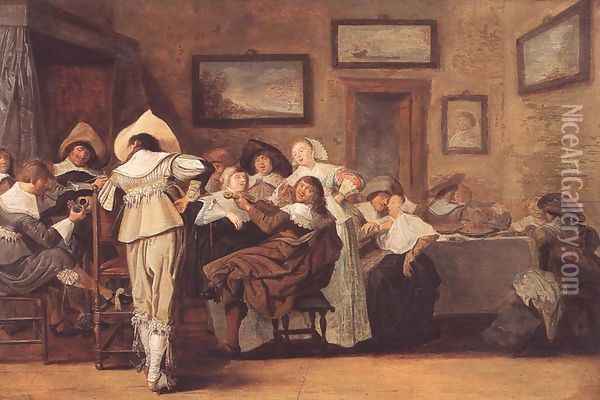 Merry Company Oil Painting - Dirck Hals