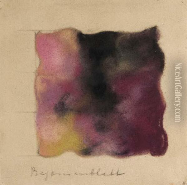 Begonienblatt Oil Painting - Augusto Giacometti