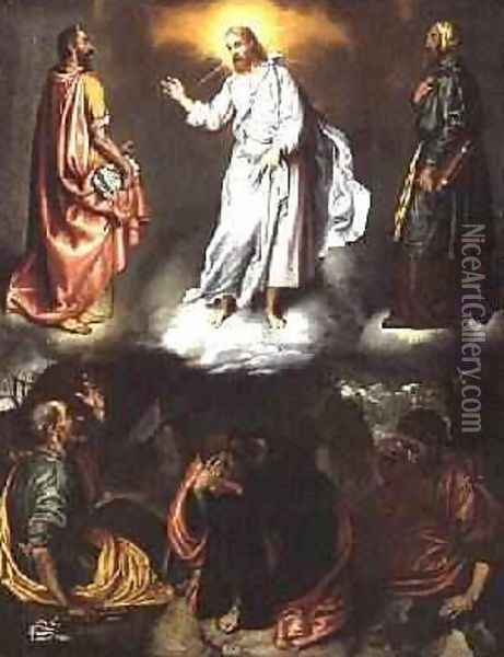 The Transfiguration Oil Painting - Giovanni Battista Moroni