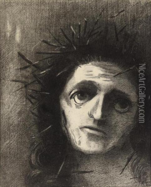 Christ (mellerio 71) Oil Painting - Odilon Redon