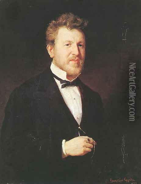 Eder Odon kepmasa, 1872 Oil Painting - Gyula Benczur