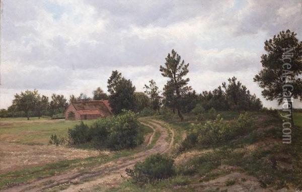 Kalmthout Oil Painting - Alfred Elsen